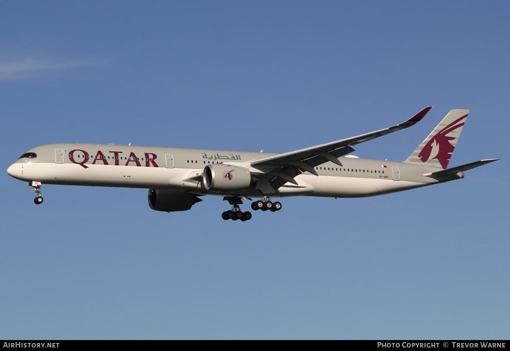 Aircraft Photo of A7-ANF | Airbus A350-1041 | Qatar Airways | AirHistory.net #179293