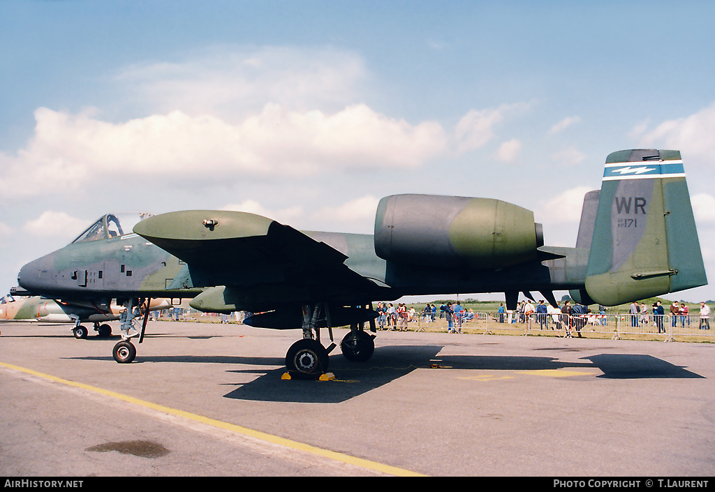 Aircraft Photo of 80-0171 / AF80-171 | Fairchild A-10A Thunderbolt II | USA - Air Force | AirHistory.net #179325