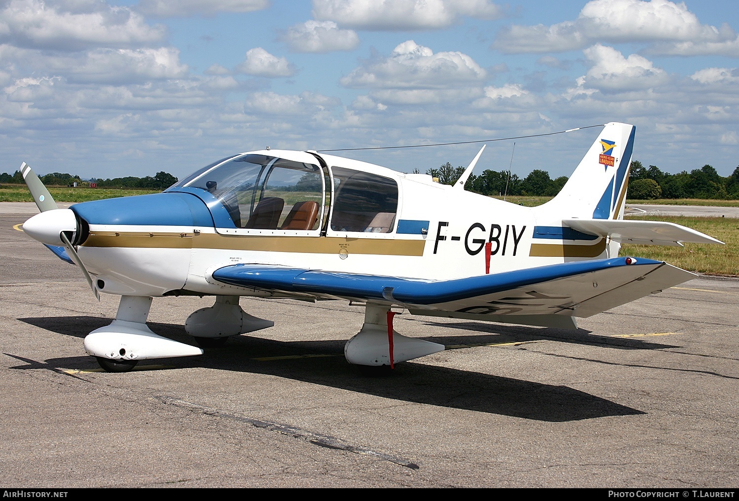 Aircraft Photo of F-GBIY | Robin DR-400-180 Regent | Aéro Club du Limousin | AirHistory.net #179330