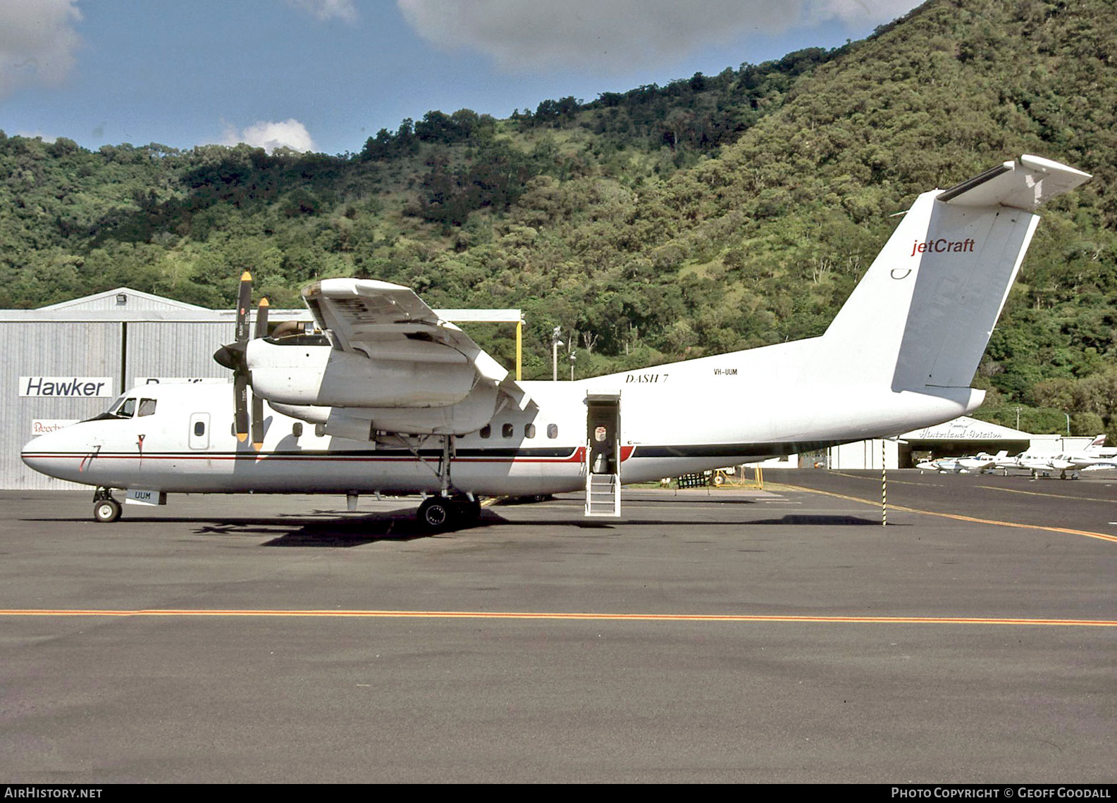 Aircraft Photo of VH-UUM | De Havilland Canada DHC-7-102 Dash 7 | Jetcraft Aviation | AirHistory.net #179351