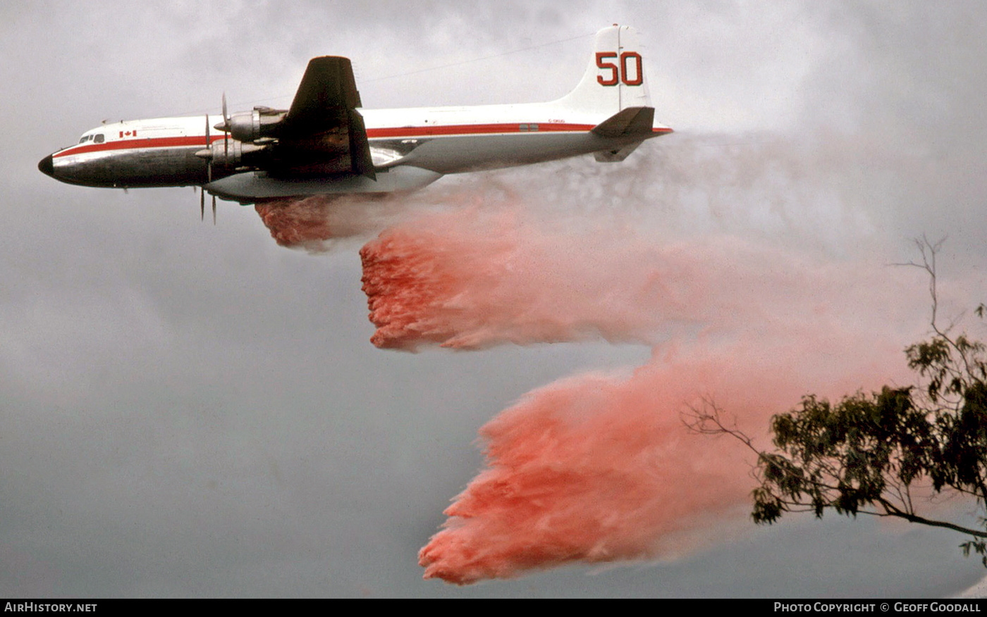 Aircraft Photo of C-GKUG | Douglas DC-6A | Conair Aviation | AirHistory.net #179357