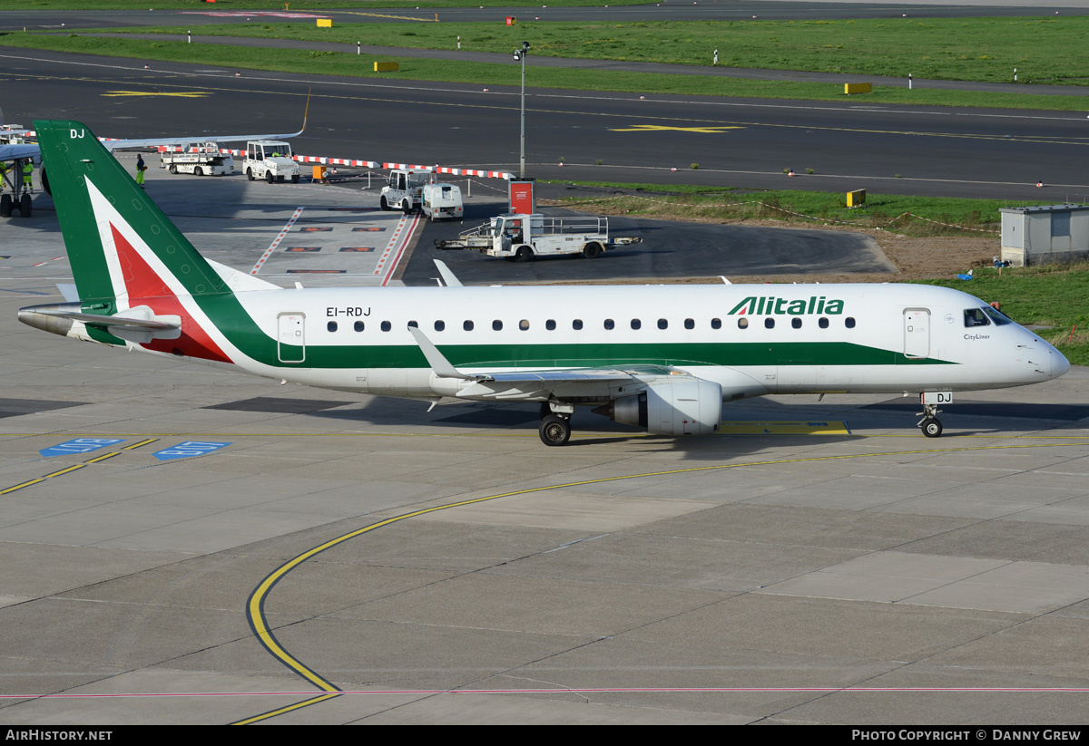 Aircraft Photo of EI-RDJ | Embraer 175STD (ERJ-170-200STD) | Alitalia CityLiner | AirHistory.net #179359