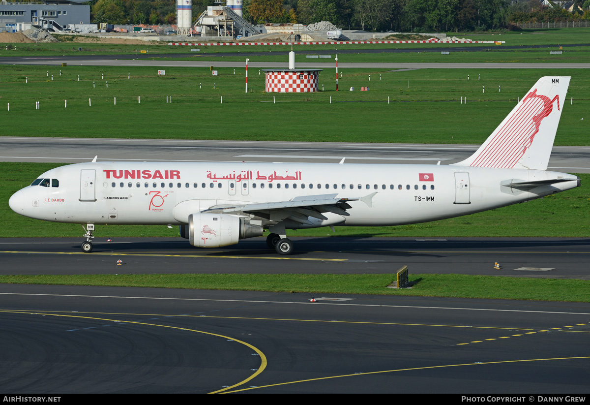 Aircraft Photo of TS-IMM | Airbus A320-211 | Tunisair | AirHistory.net #179366