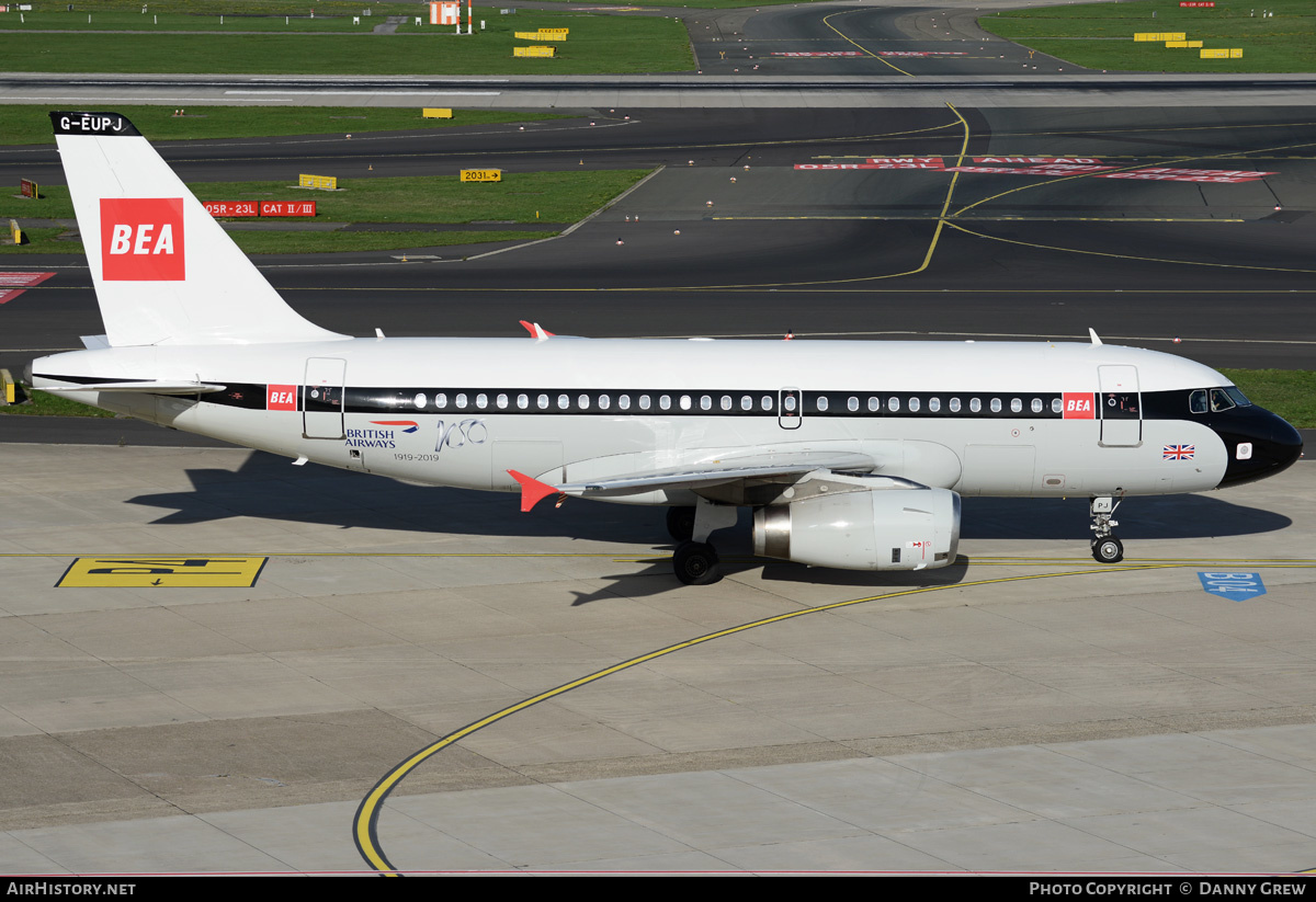 Aircraft Photo of G-EUPJ | Airbus A319-131 | British Airways | BEA - British European Airways | AirHistory.net #179367