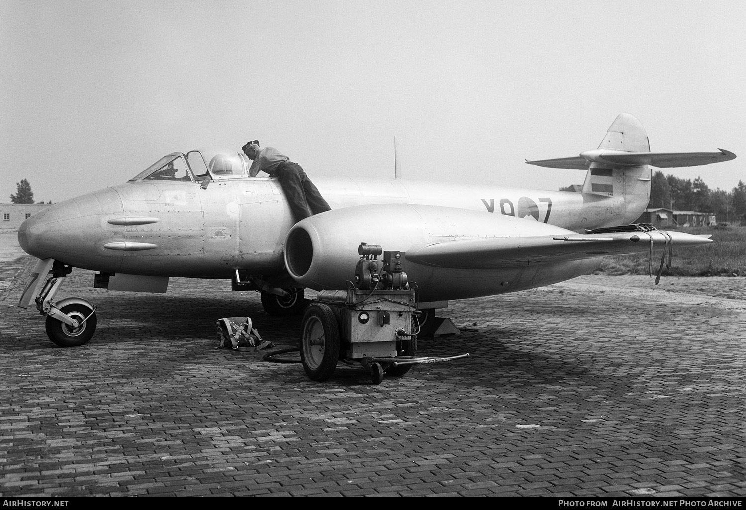 Aircraft Photo of I-48 | Gloster Meteor F4 | Netherlands - Air Force | AirHistory.net #179370