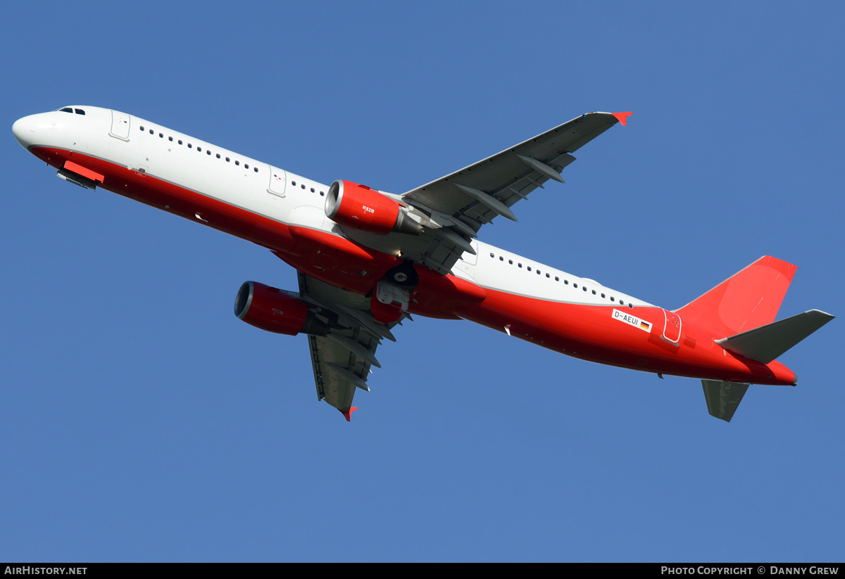 Aircraft Photo of D-AEUI | Airbus A321-211 | AirHistory.net #179385