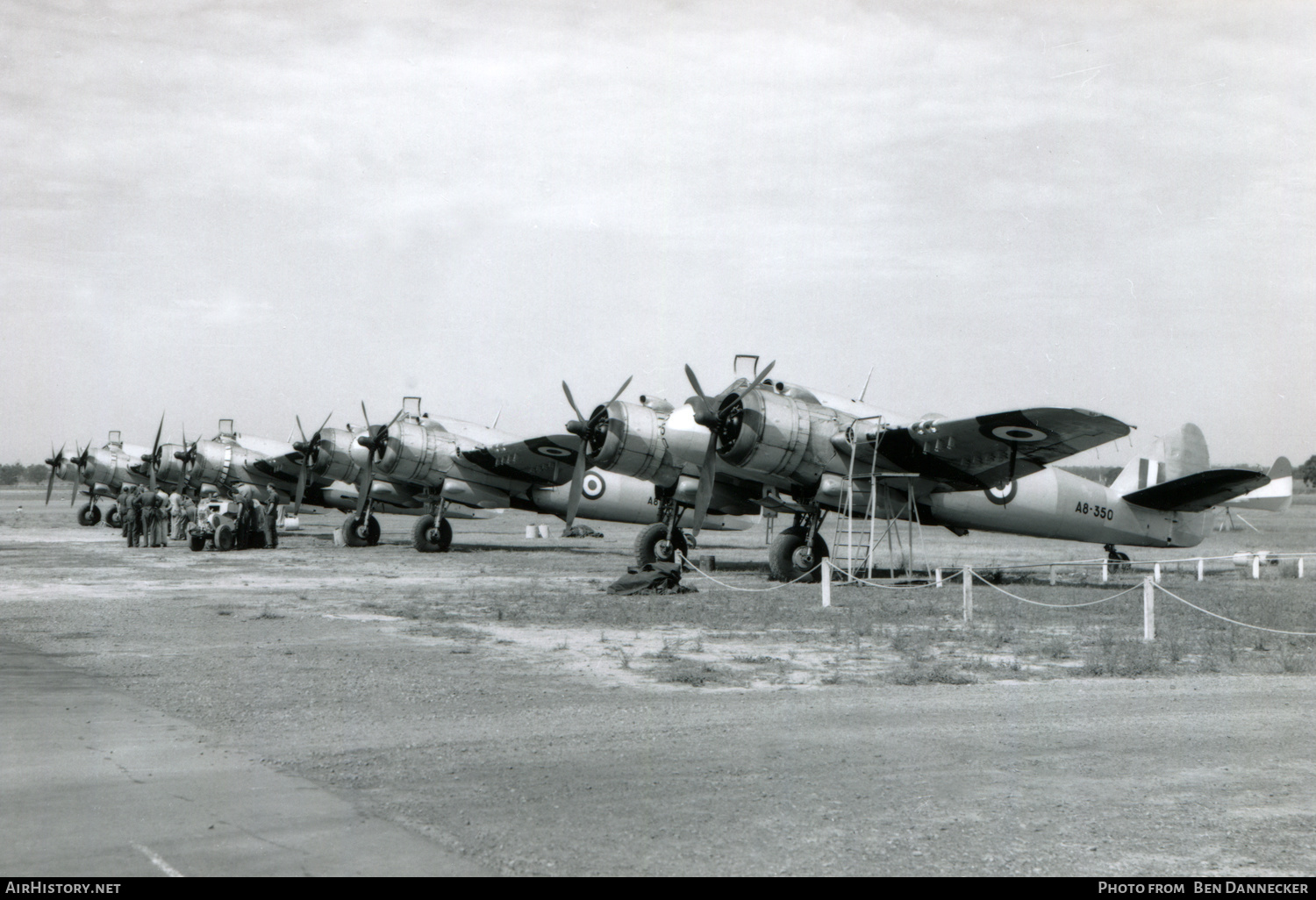 Aircraft Photo of A8-350 | Bristol 156 Beaufighter Mk21 | Australia - Air Force | AirHistory.net #179386