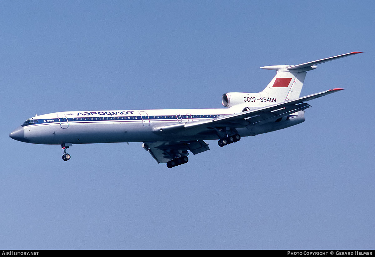 Aircraft Photo of CCCP-85409 | Tupolev Tu-154B-2 | Aeroflot | AirHistory.net #179393