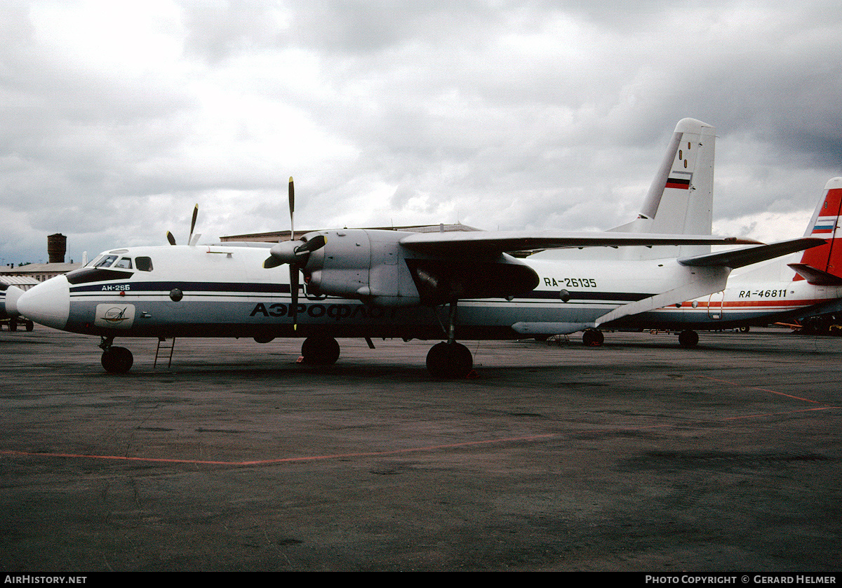 Aircraft Photo of RA-26135 | Antonov An-26B | AVL - Arkhangelsk Airlines | AirHistory.net #179401
