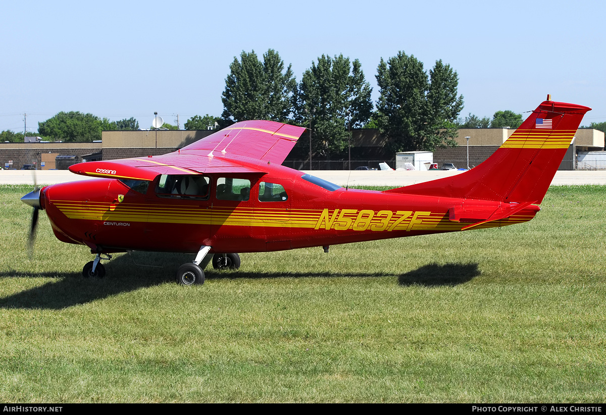Aircraft Photo of N5837F | Cessna 210G Centurion | AirHistory.net #179410
