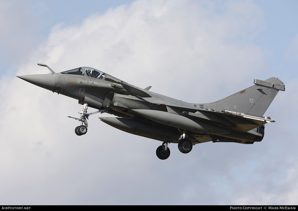 Aircraft Photo of 13 | Dassault Rafale M | France - Navy | AirHistory.net #179414