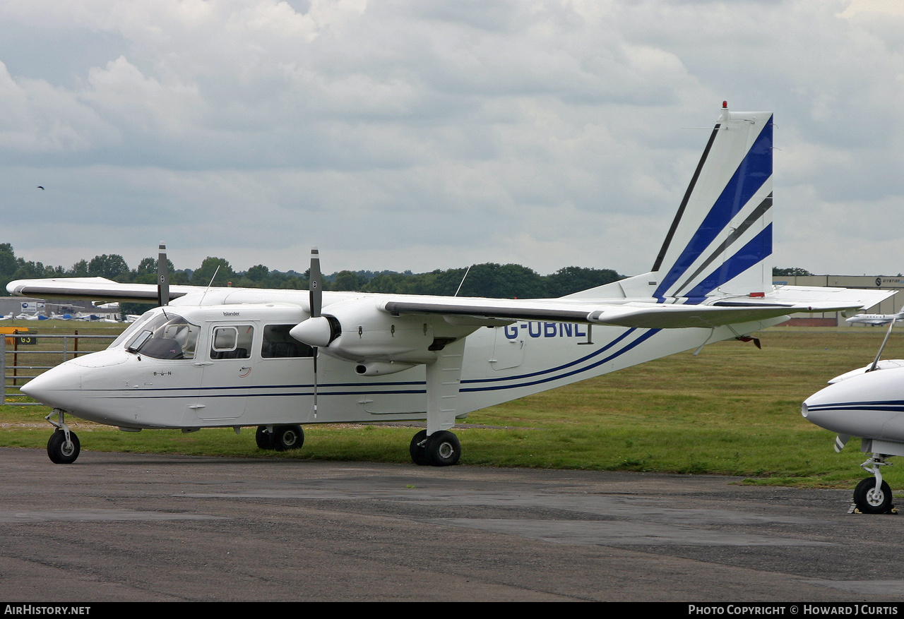 Aircraft Photo of G-OBNL | Britten-Norman BN-2A-21 Islander | AirHistory.net #179419