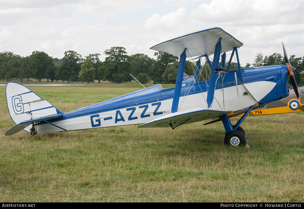 Aircraft Photo of G-AZZZ | De Havilland D.H. 82A Tiger Moth II | AirHistory.net #179431