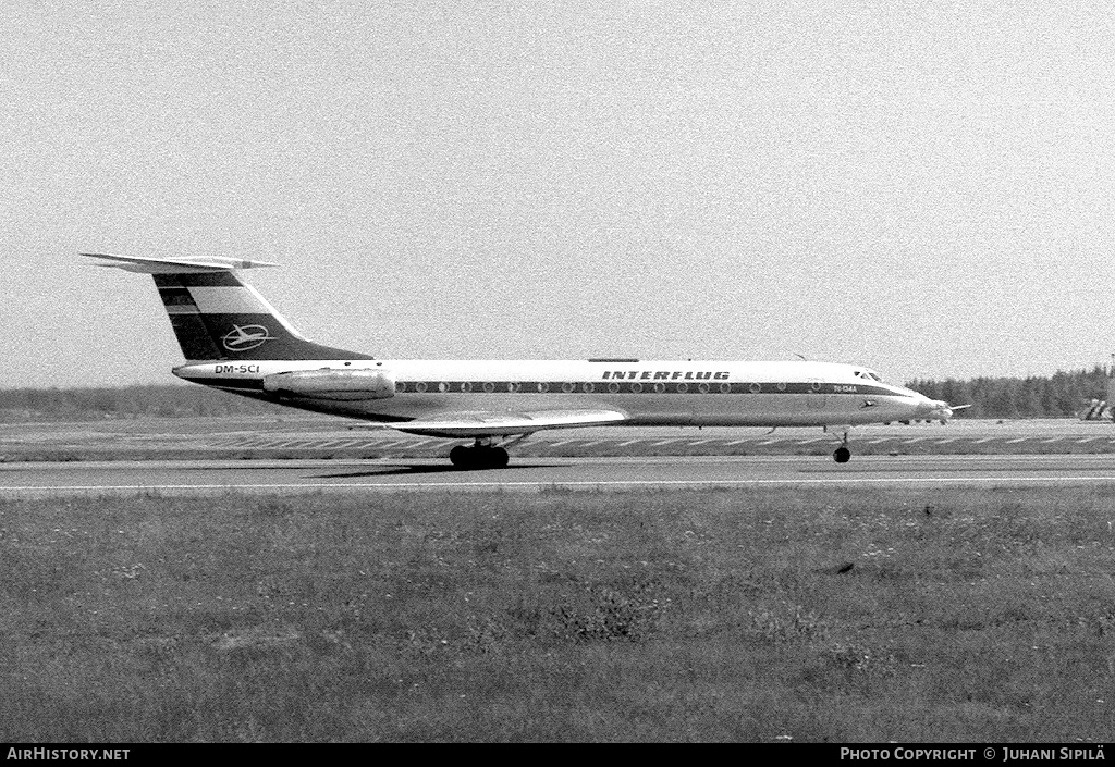 Aircraft Photo of DM-SCI | Tupolev Tu-134A | Interflug | AirHistory.net #179438