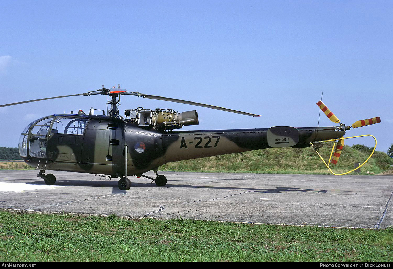 Aircraft Photo of A-227 | Sud SE-3160 Alouette III | Netherlands - Air Force | AirHistory.net #179445