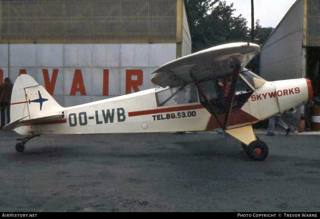 Aircraft Photo of OO-LWB | Piper L-21B Super Cub | Skyworks | AirHistory.net #179447