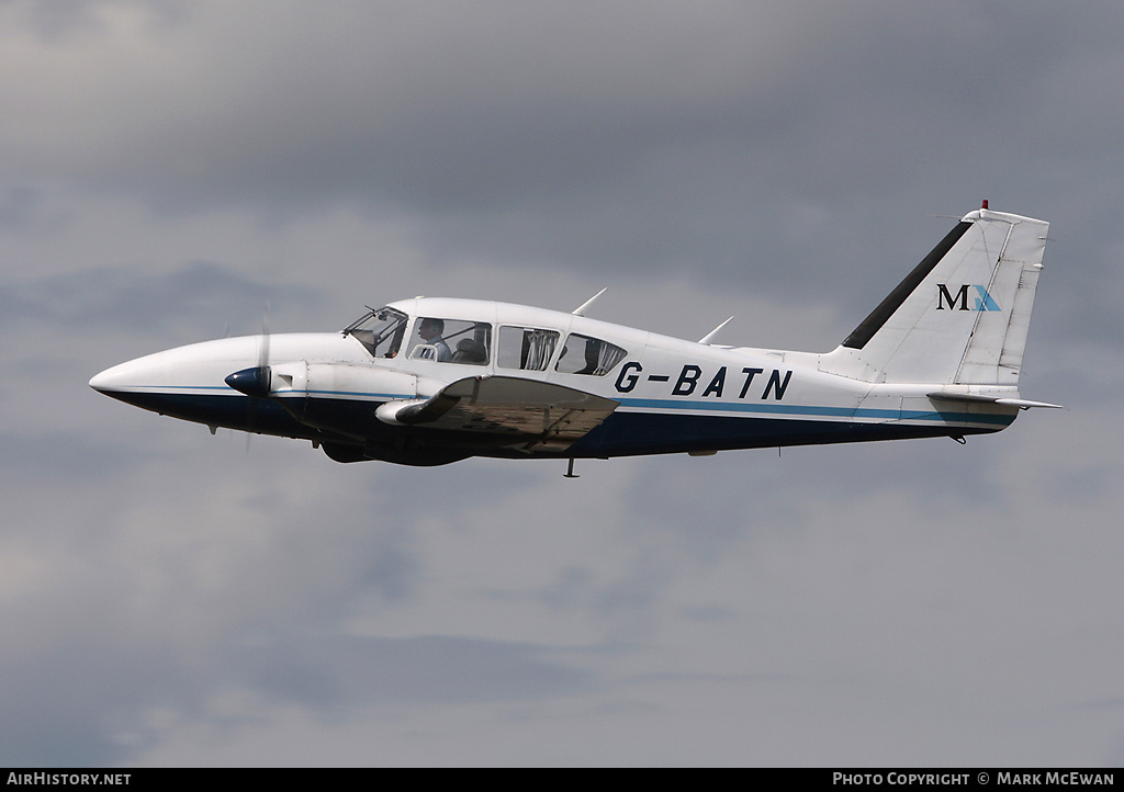 Aircraft Photo of G-BATN | Piper PA-23-250 Aztec E | Marshall Aerospace | AirHistory.net #179448