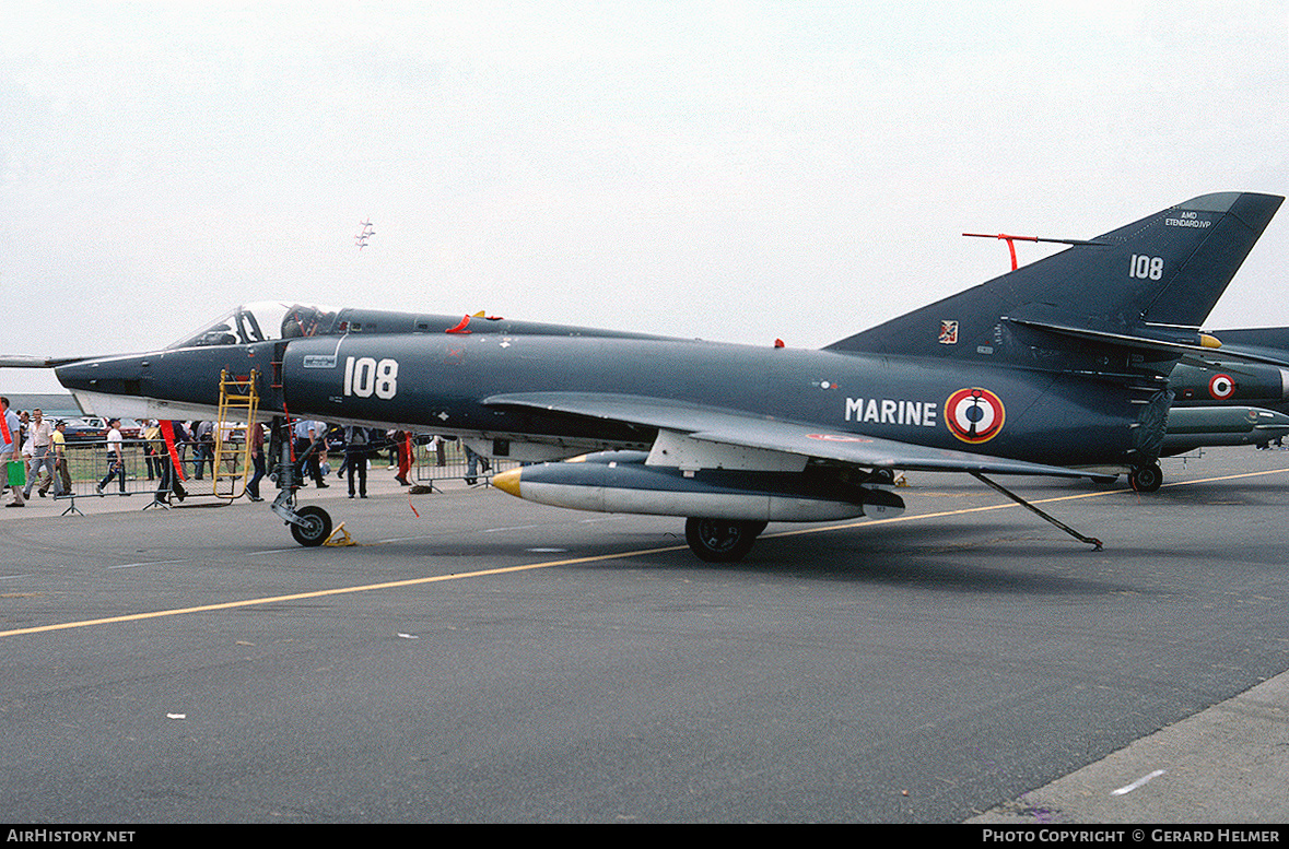 Aircraft Photo of 108 | Dassault Etendard IVP | France - Navy | AirHistory.net #179450