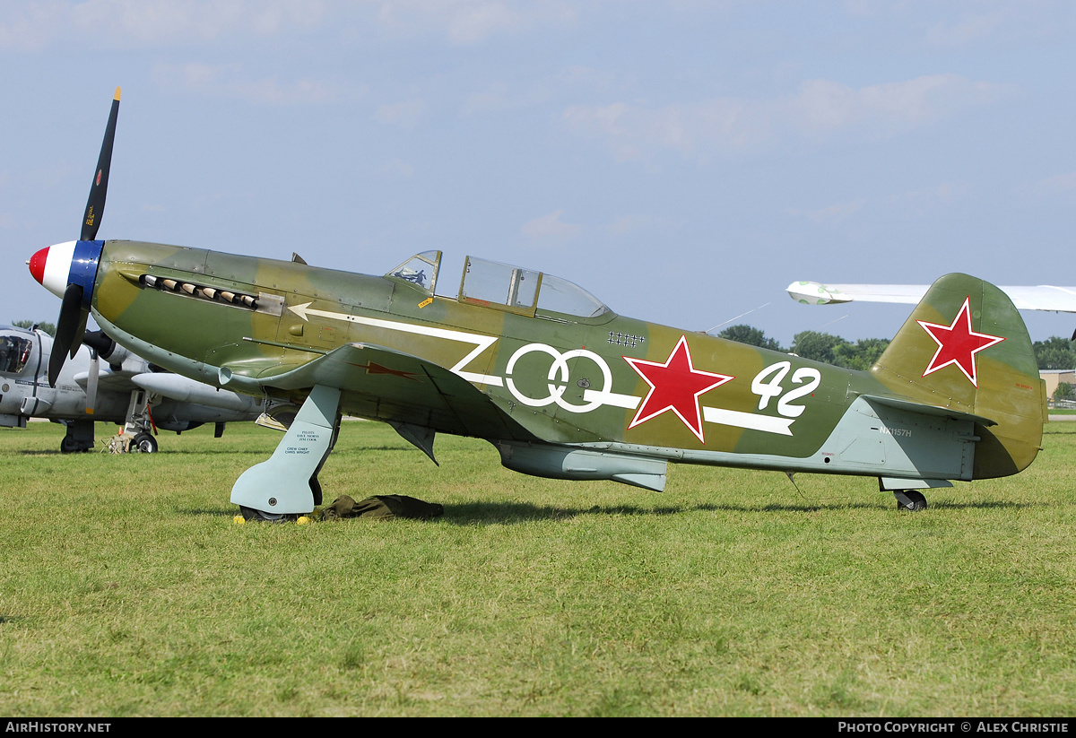 Aircraft Photo of N1157H / NX1157H | Yakovlev Yak-9UM | Soviet Union - Air Force | AirHistory.net #179452