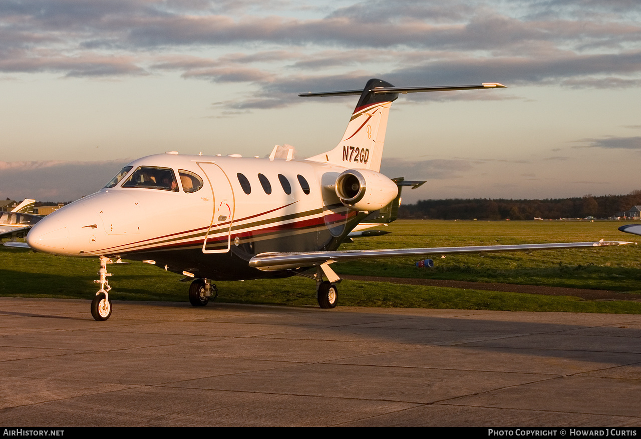 Aircraft Photo of N72GD | Raytheon 390 Premier IA | AirHistory.net #179455