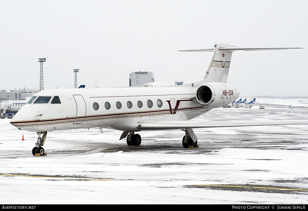 Aircraft Photo of HB-IGM | Gulfstream Aerospace G-V-SP Gulfstream G550 | AirHistory.net #179456