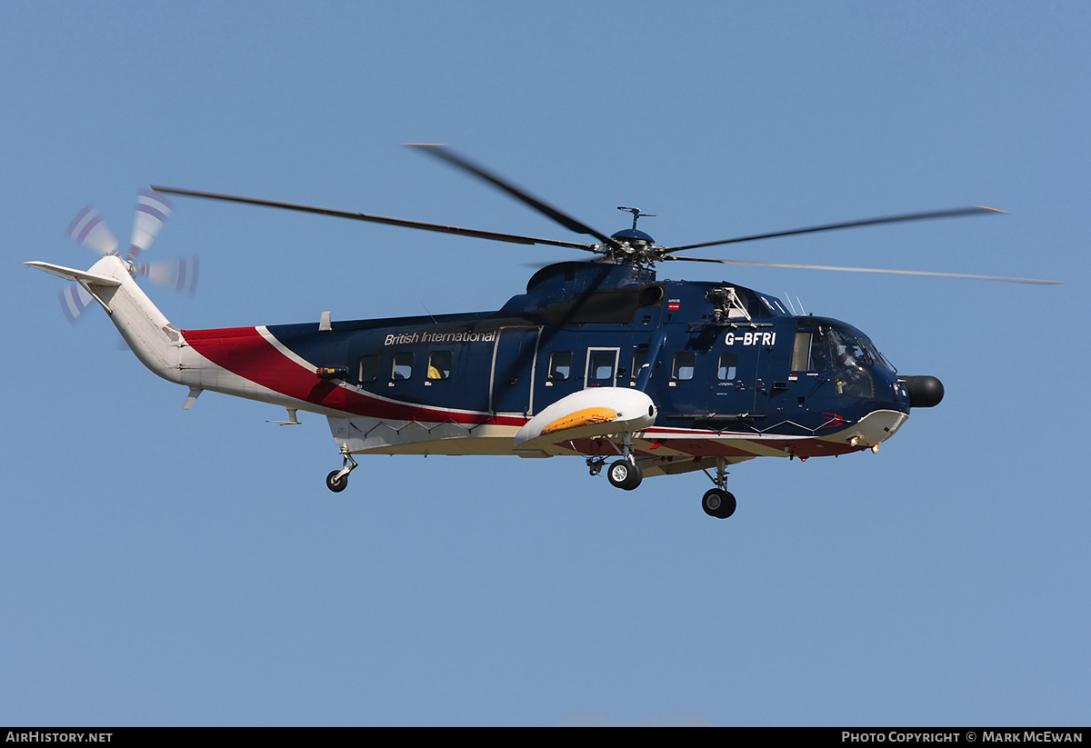 Aircraft Photo of G-BFRI | Sikorsky S-61N MkII | British International Helicopters | AirHistory.net #179460