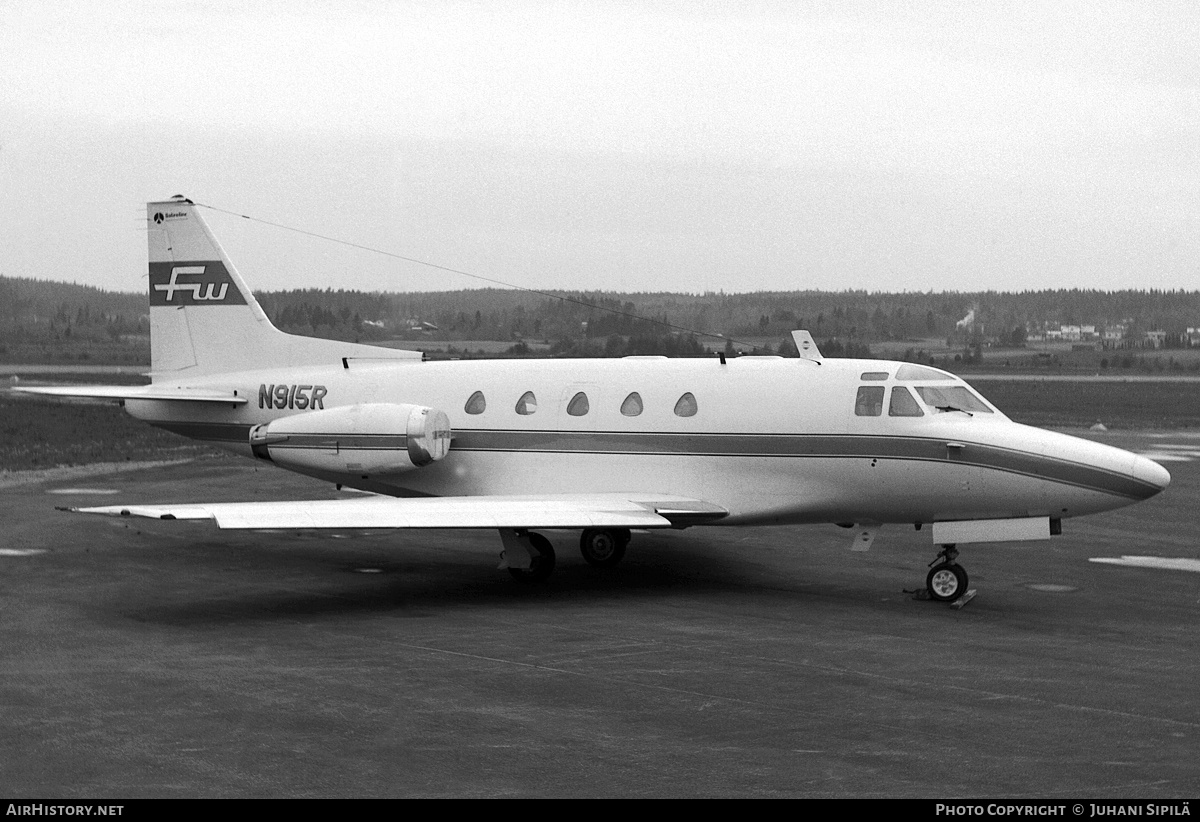 Aircraft Photo of N915R | North American Rockwell NA-306 Sabreliner 60 | Finnwings | AirHistory.net #179466