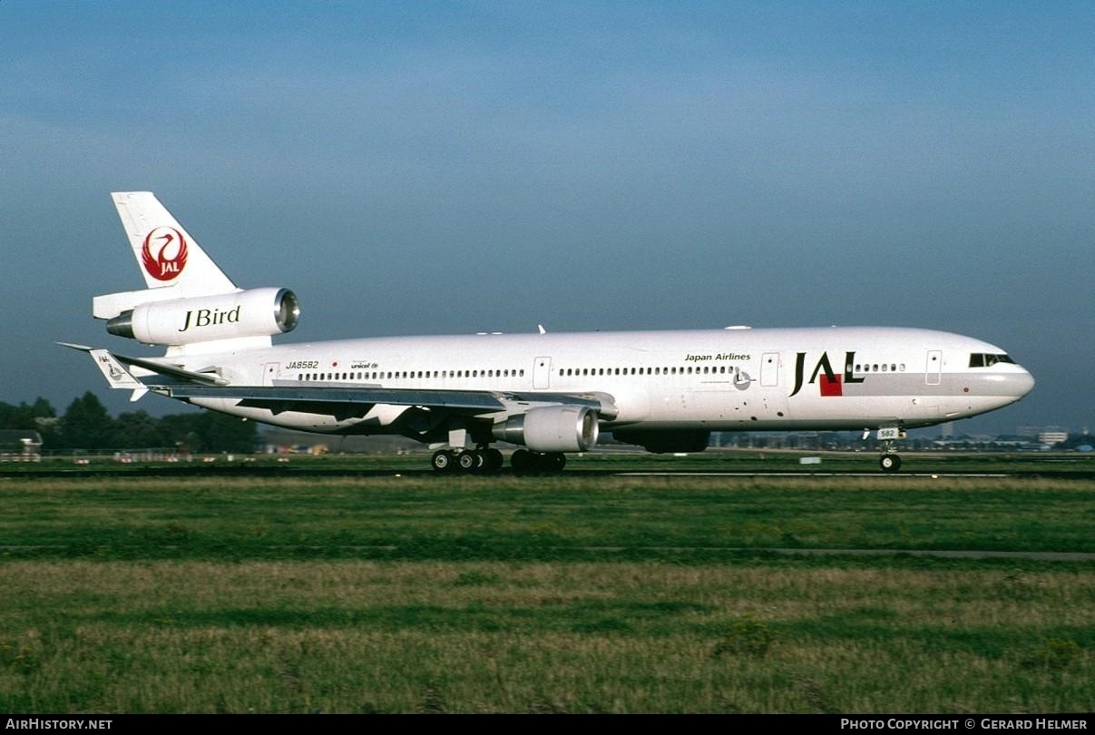 Aircraft Photo of JA8582 | McDonnell Douglas MD-11 | Japan Airlines - JAL | AirHistory.net #179473