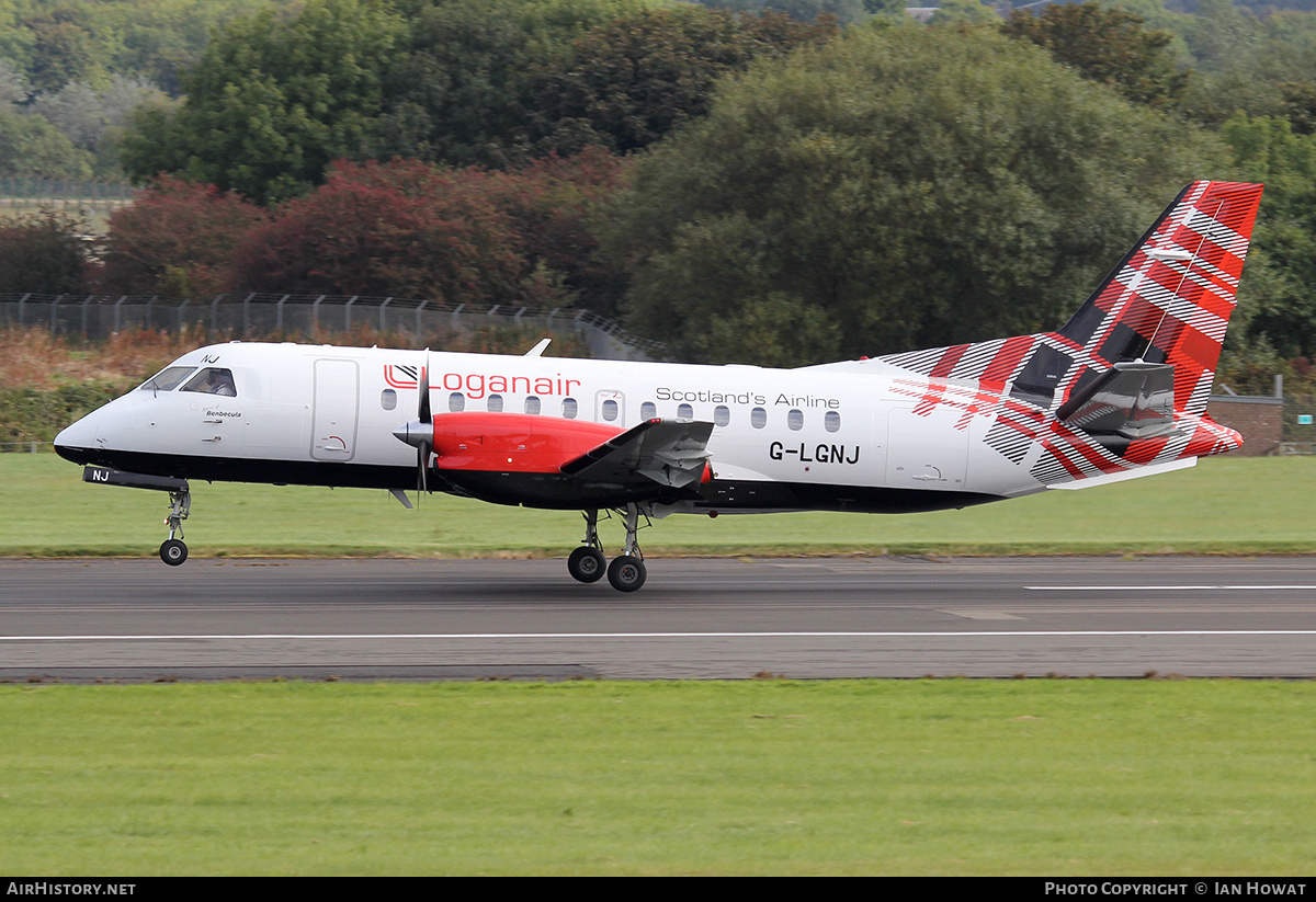 Aircraft Photo of G-LGNJ | Saab 340B | Loganair | AirHistory.net #179483