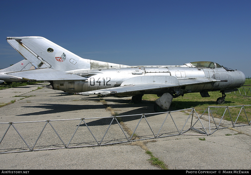 Aircraft Photo of 0412 | Aero S-105 (MiG-19S) | Czechoslovakia - Air Force | AirHistory.net #179488