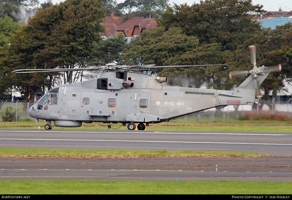 Aircraft Photo of ZH850 | EHI EH101-111 Merlin HM2 | UK - Navy | AirHistory.net #179493