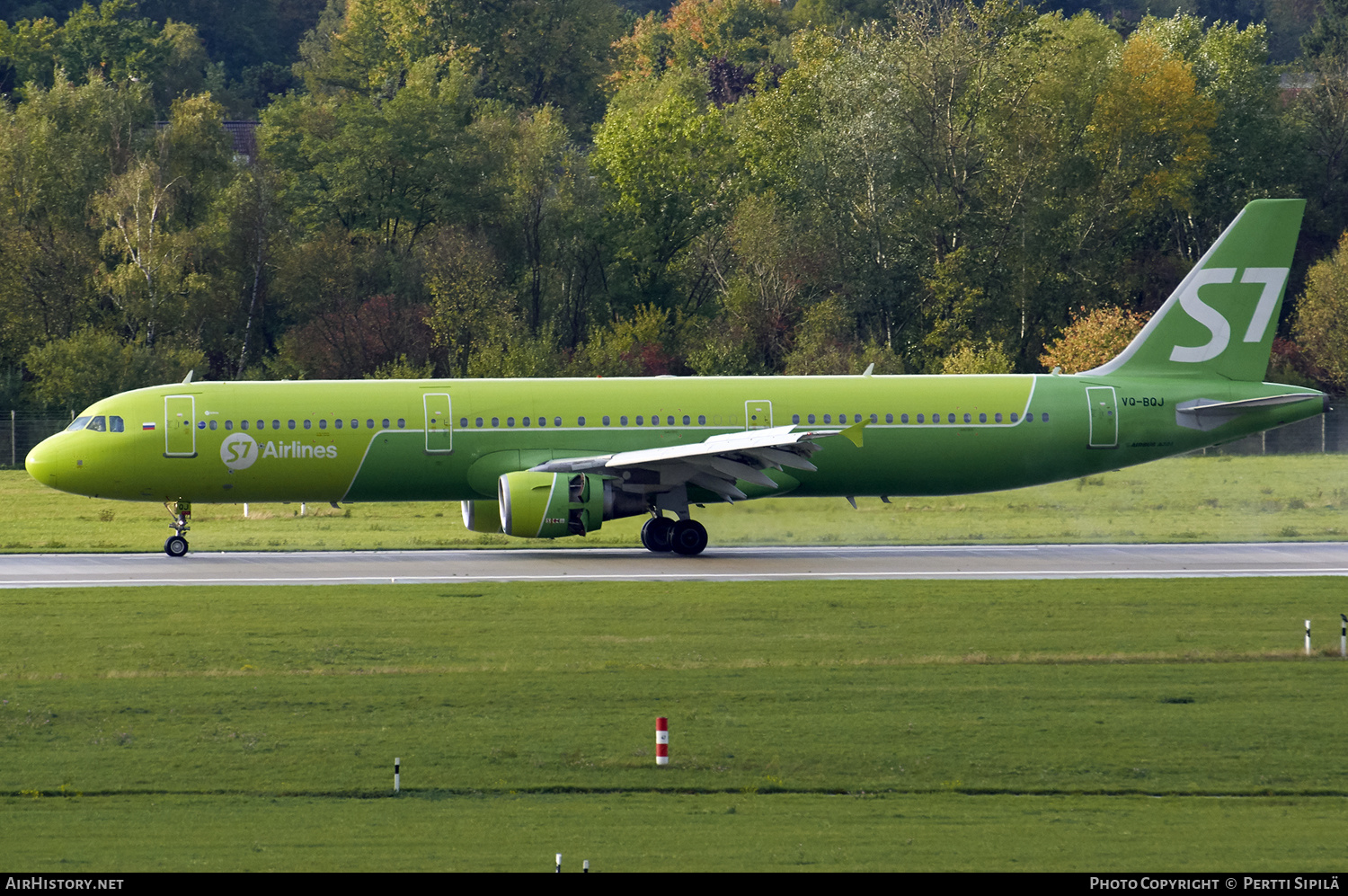 Aircraft Photo of VQ-BQJ | Airbus A321-211 | S7 Airlines | AirHistory.net #179500
