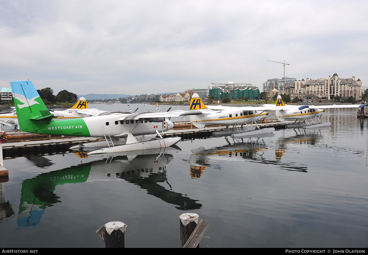 Aircraft Photo of C-FWTE | De Havilland Canada DHC-6-100 Twin Otter | West Coast Air | AirHistory.net #179534