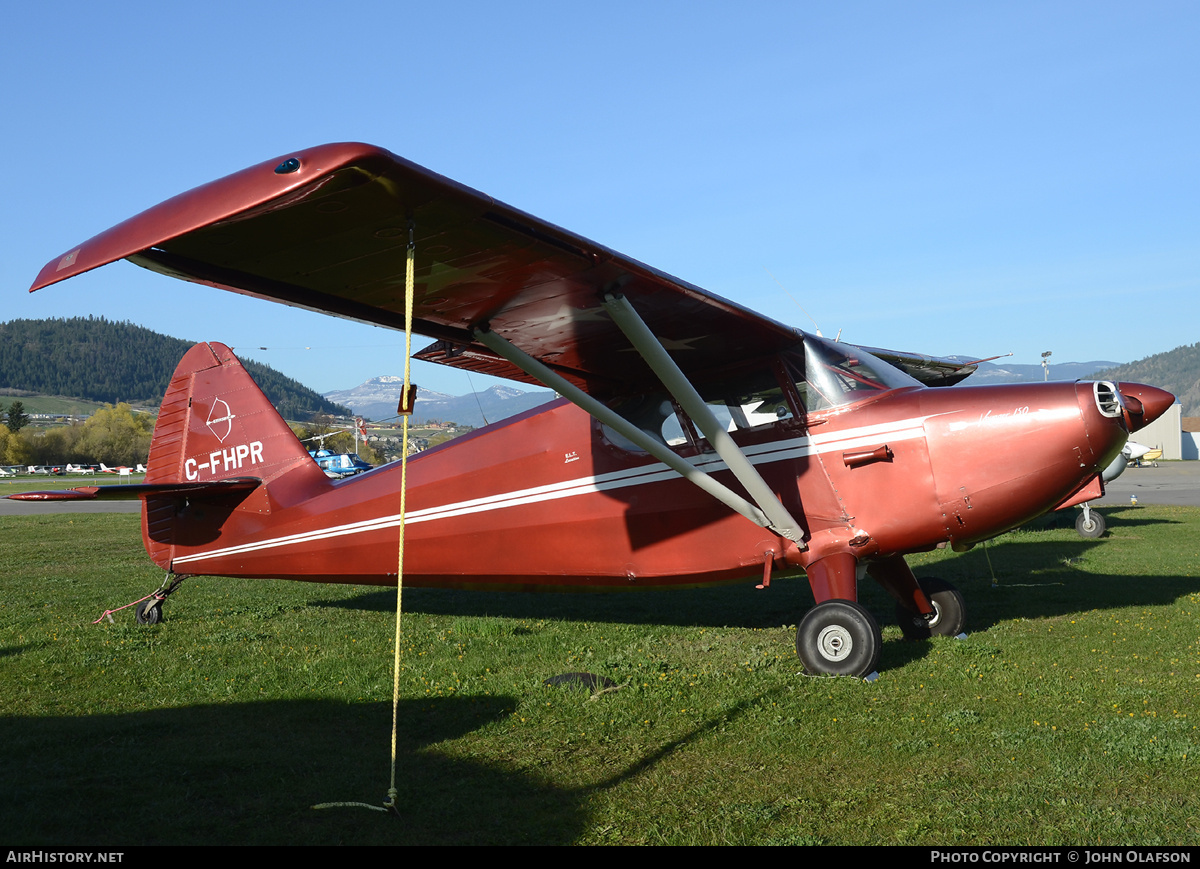 Aircraft Photo of C-FHPR | Stinson 108 | AirHistory.net #179538