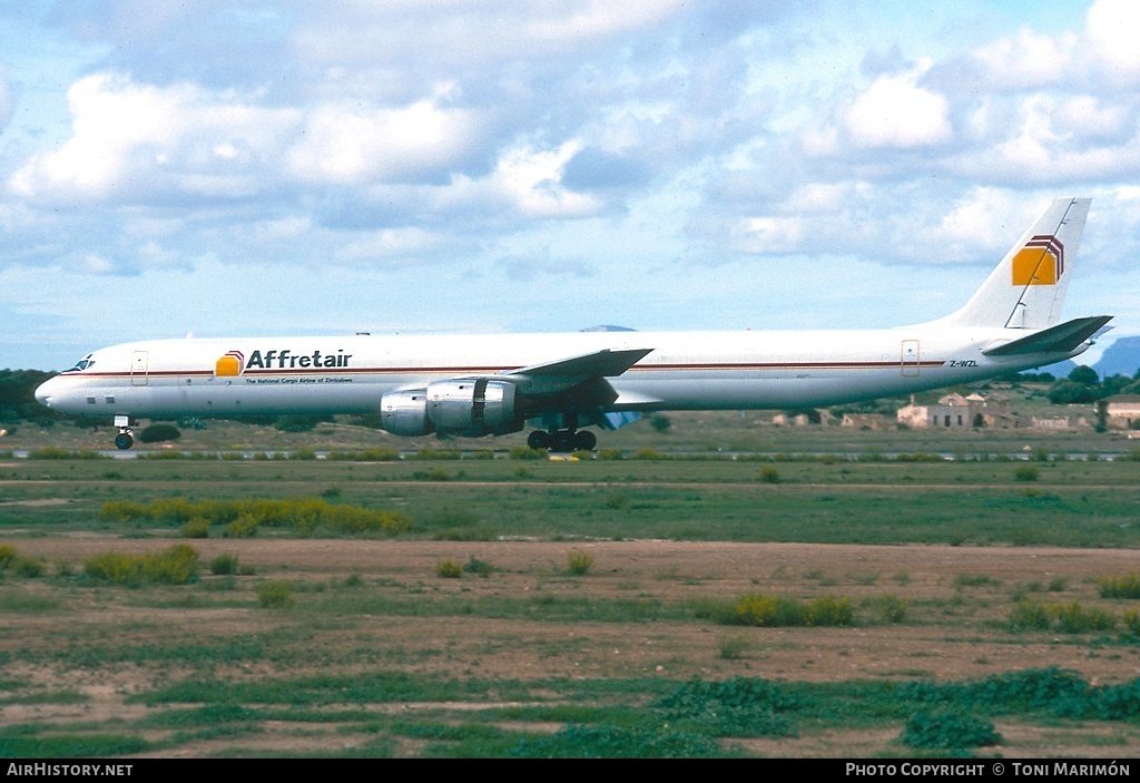 Aircraft Photo of Z-WZL | McDonnell Douglas DC-8-71(F) | Affretair | AirHistory.net #179547