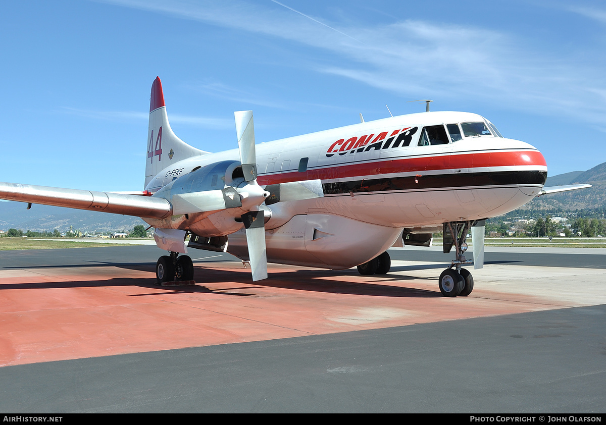 Aircraft Photo of C-FFKF | Convair 580/AT | Conair Aviation | AirHistory.net #179567