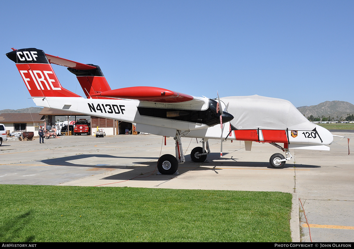 Aircraft Photo of N413DF | North American Rockwell OV-10A Bronco | Cal Fire - California Department of Forestry & Fire Protection | AirHistory.net #179570