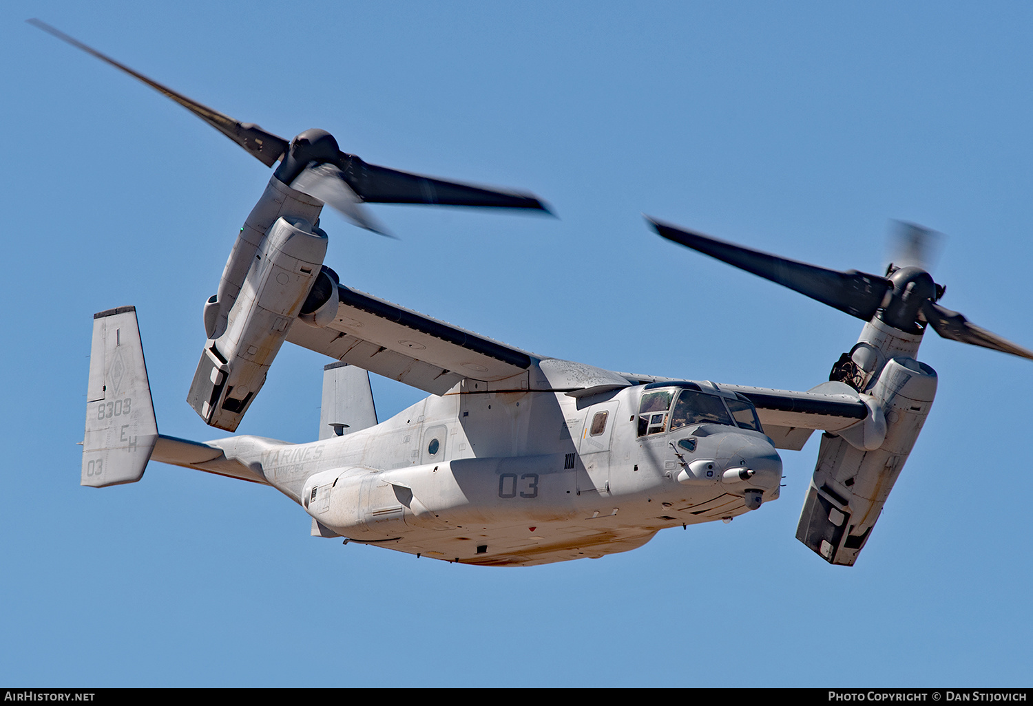 Aircraft Photo of 168303 / 8303 | Bell-Boeing MV-22B Osprey | USA - Marines | AirHistory.net #179579