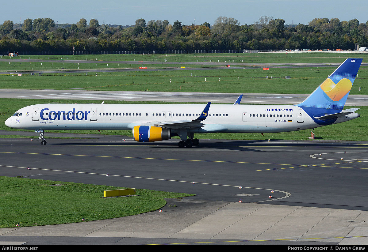 Aircraft Photo of D-ABOE | Boeing 757-330 | Condor Flugdienst | AirHistory.net #179580