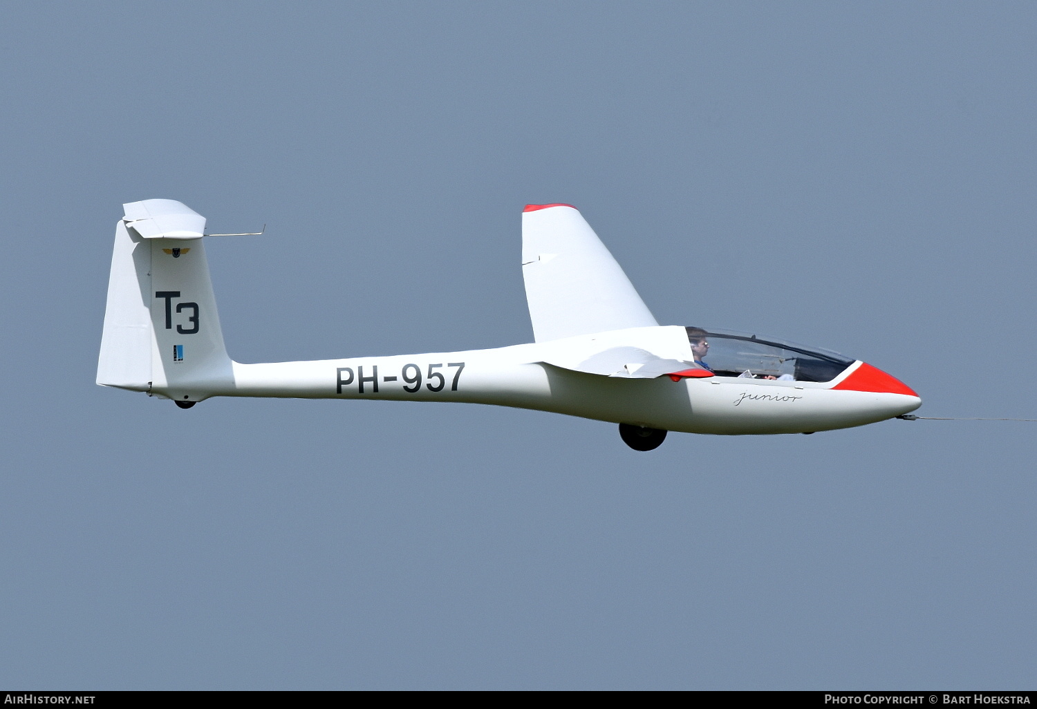 Aircraft Photo of PH-957 | PZL-Bielsko SZD-51-1 Junior | Vliegclub Teuge | AirHistory.net #179581