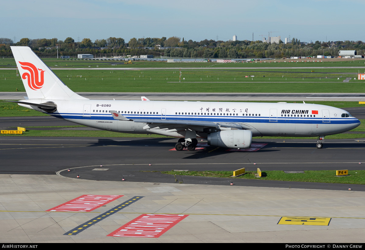 Aircraft Photo of B-6080 | Airbus A330-243 | Air China | AirHistory.net #179582