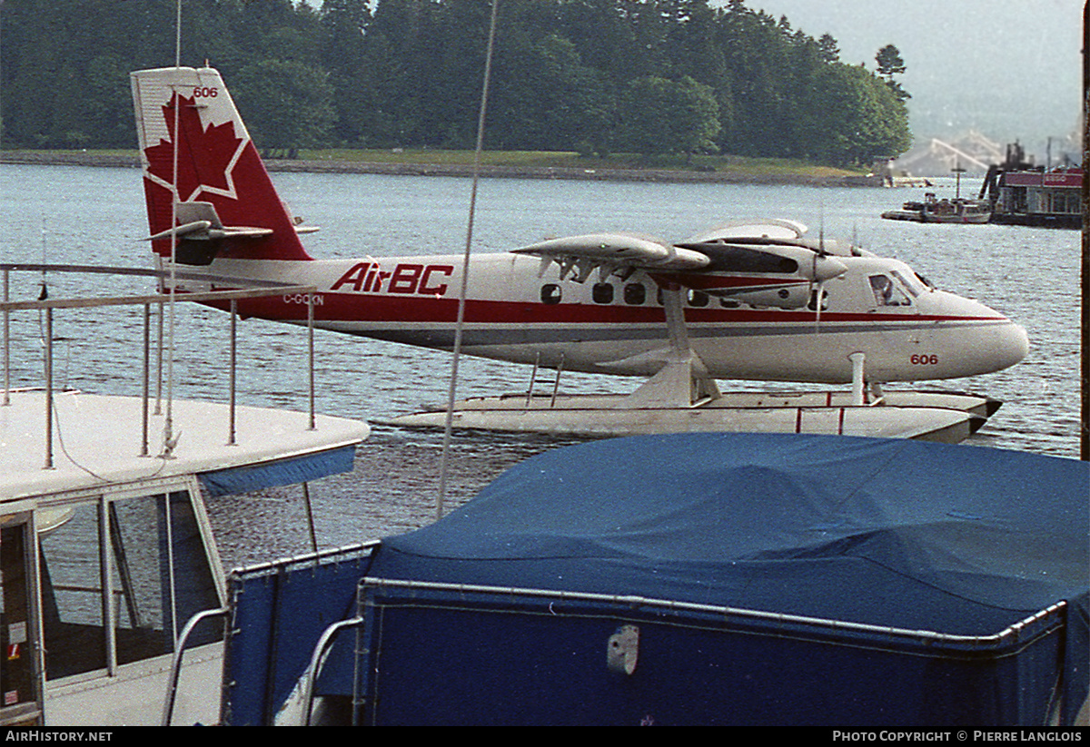 Aircraft Photo of C-GQKN | De Havilland Canada DHC-6-100 Twin Otter | Air BC | AirHistory.net #179587