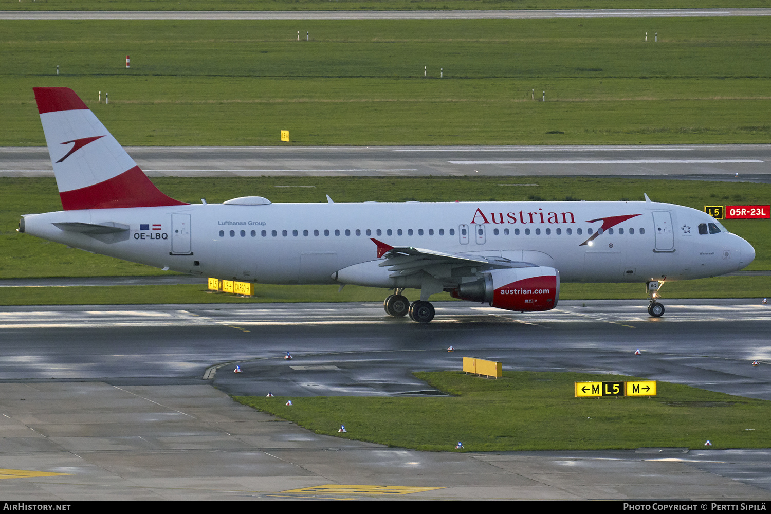 Aircraft Photo of OE-LBQ | Airbus A320-214 | Austrian Airlines | AirHistory.net #179590