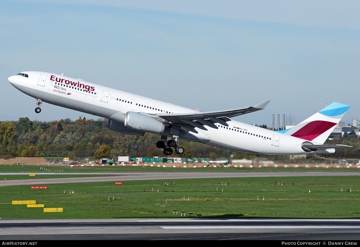 Aircraft Photo of OO-SFP | Airbus A330-343E | Eurowings | AirHistory.net #179629