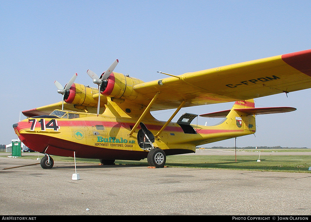 Aircraft Photo of C-FPQM | Consolidated PBV-1A Canso A | Buffalo Airways | AirHistory.net #179638