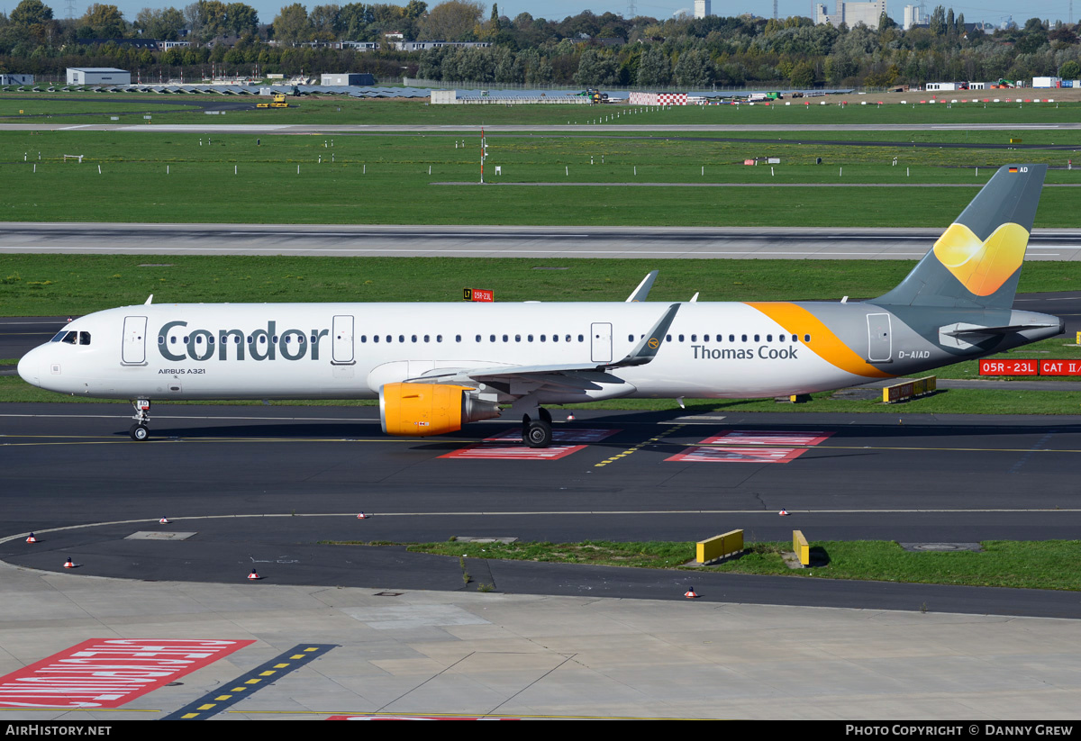 Aircraft Photo of D-AIAD | Airbus A321-211 | Condor Flugdienst | AirHistory.net #179642