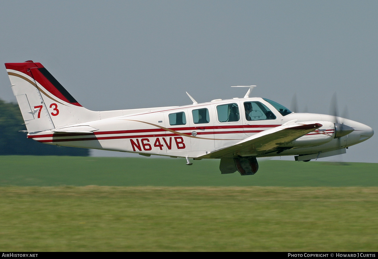 Aircraft Photo of N64VB | Beech 58 Baron | AirHistory.net #179654