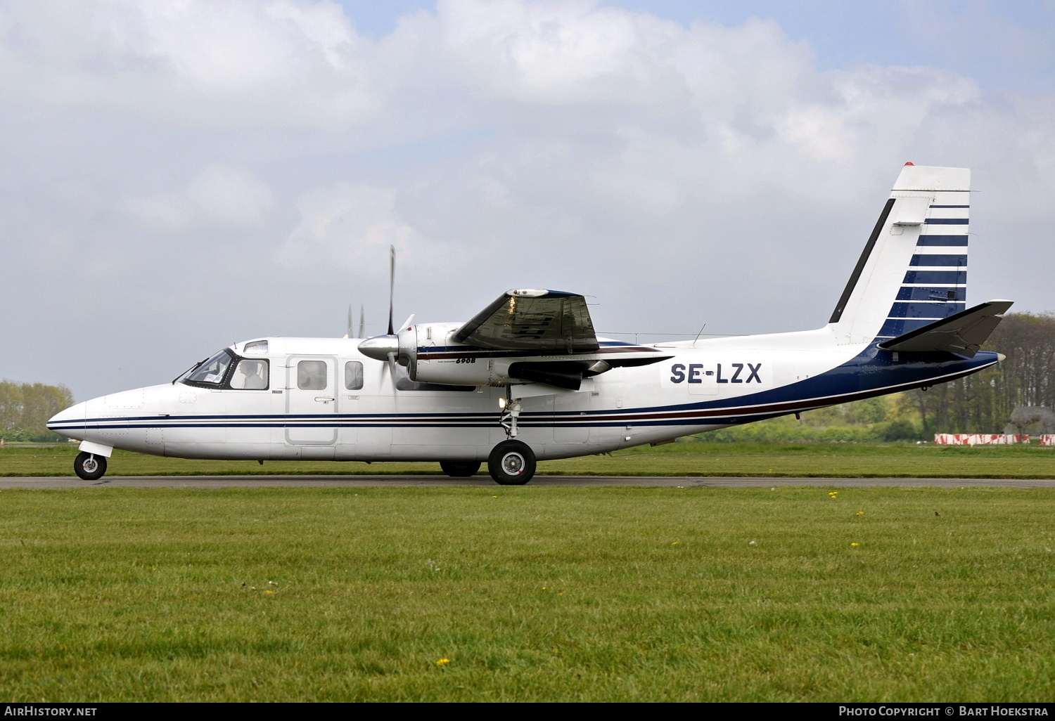 Aircraft Photo of SE-LZX | Rockwell 690B Turbo Commander | AirHistory.net #179658