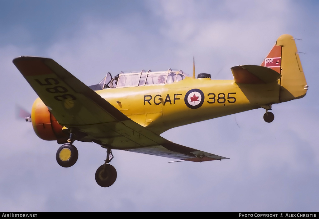 Aircraft Photo of G-BGPB / 20385 | North American T-6J Harvard Mk IV | Canada - Air Force | AirHistory.net #179664