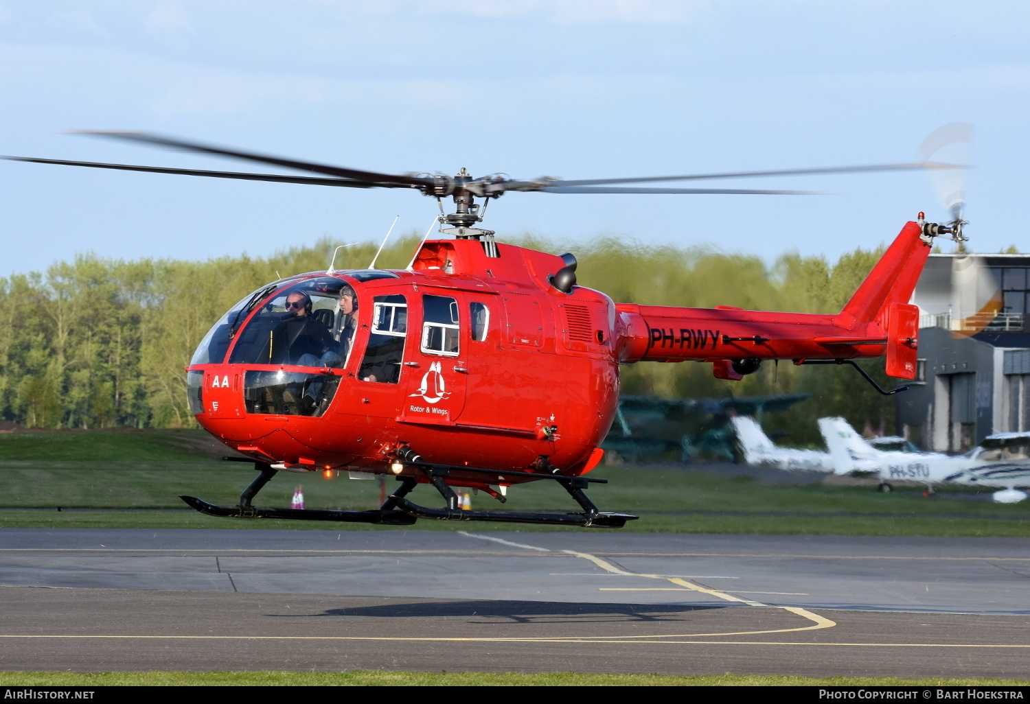 Aircraft Photo of PH-RWY | MBB BO-105CB | Rotor & Wings | AirHistory.net #179666